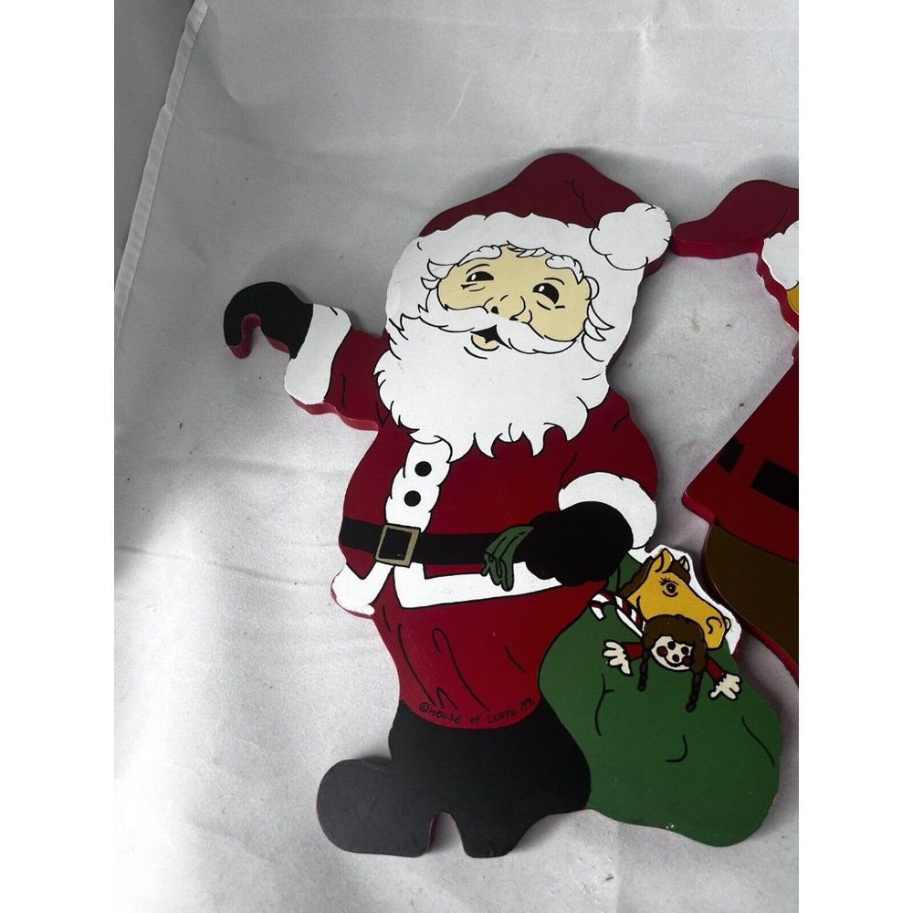 Vintage House of Lloyd 1991 SANTA & Elf CLIMBERS Only Climbers 1991